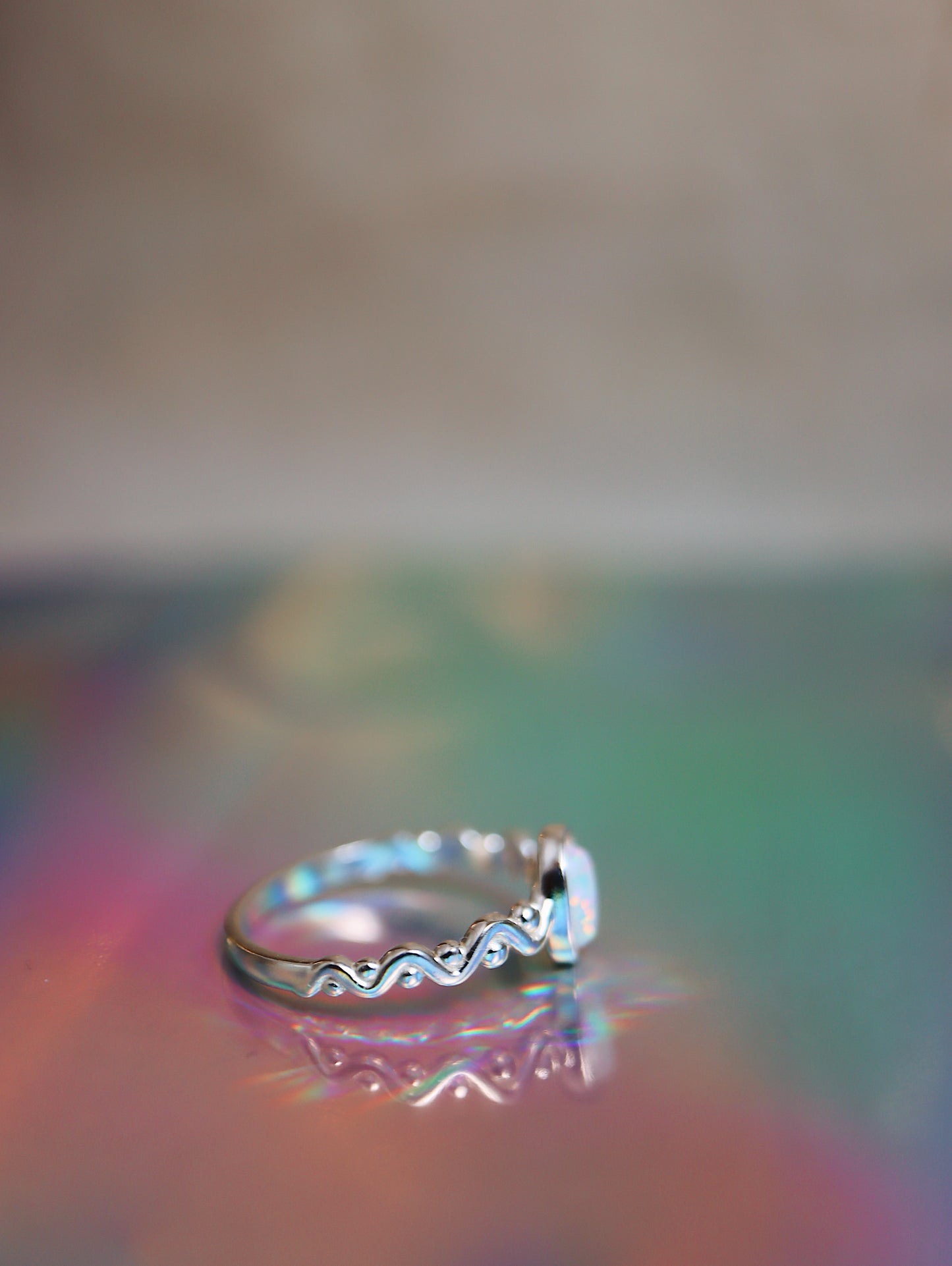 Opal silver925 ring