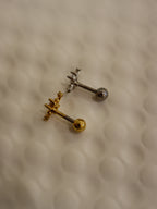 Orb cz Surgical Steel Stud Piercing (1pc)