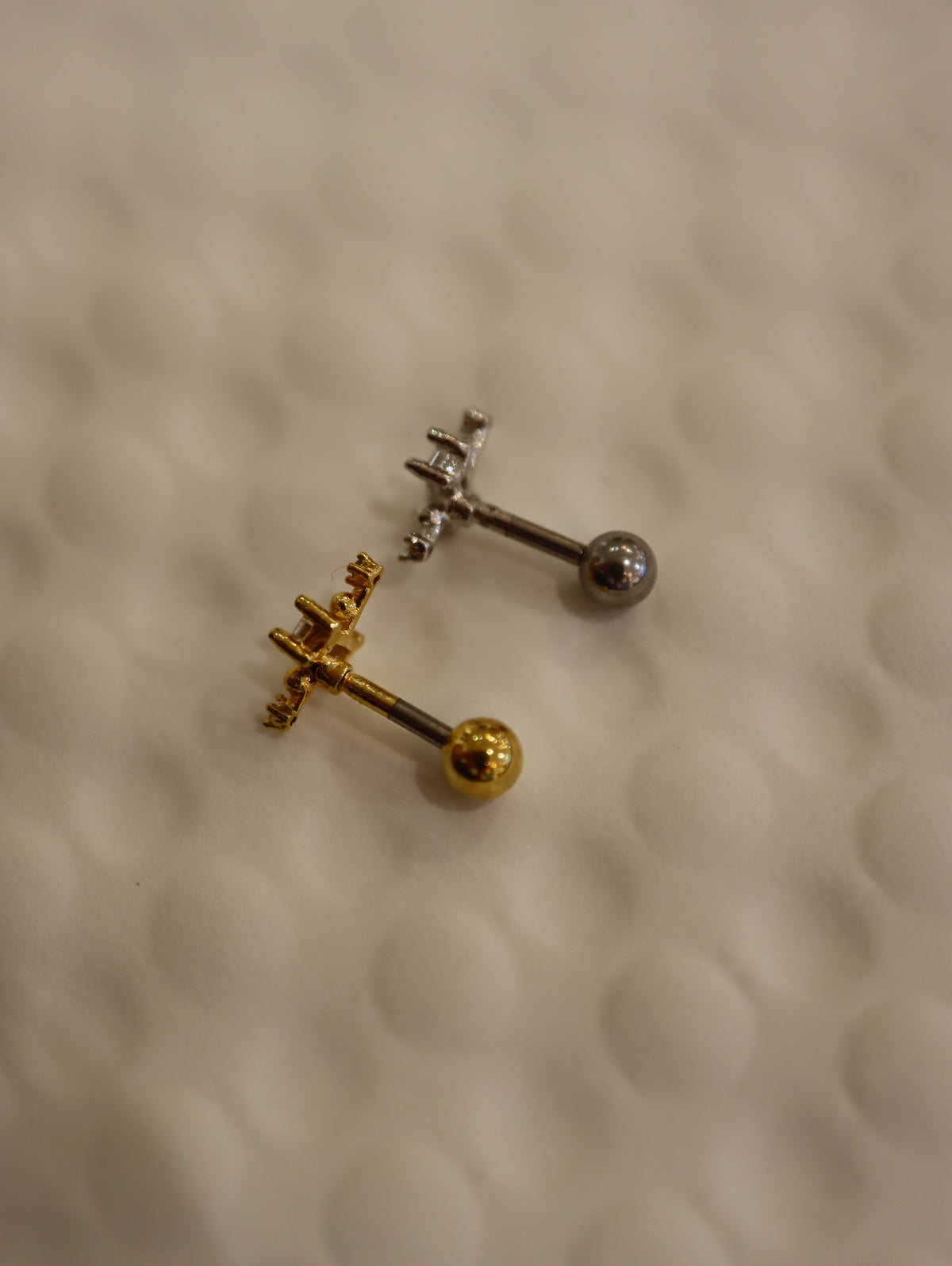 Orb cz Surgical Steel Stud Piercing (1pc)