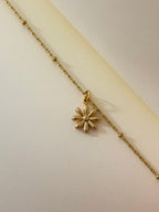 Petal Drift Chain Stainless Steel Necklace