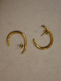 Stainless steel wrap earring