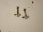 Cluster stud Surgical Steel earring piercing (1pc)
