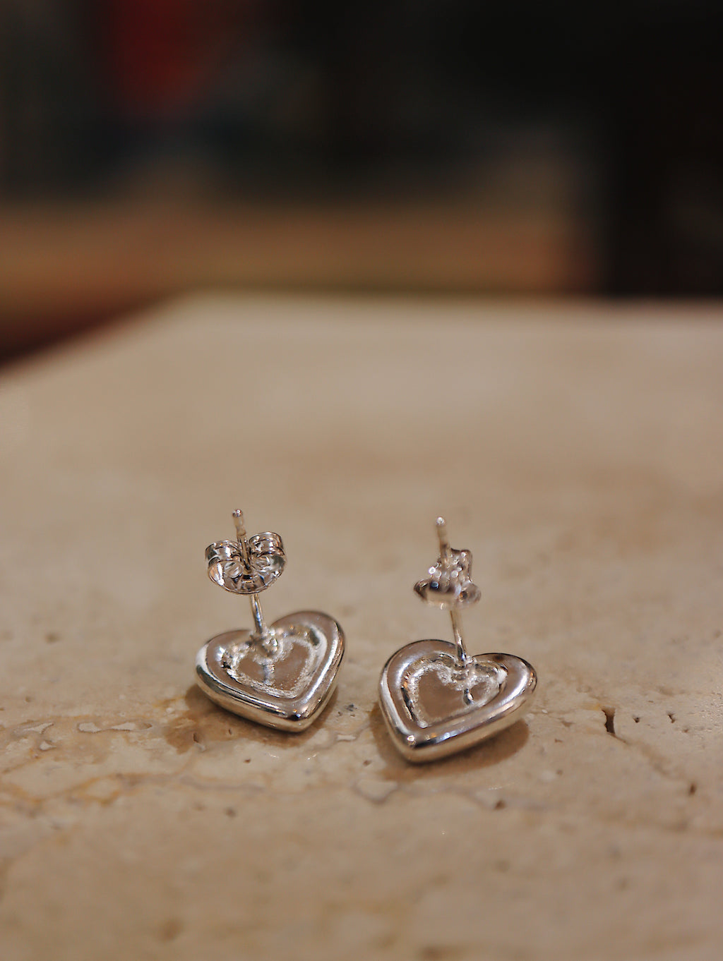 Eterna Heart Shape Silver925 earrings