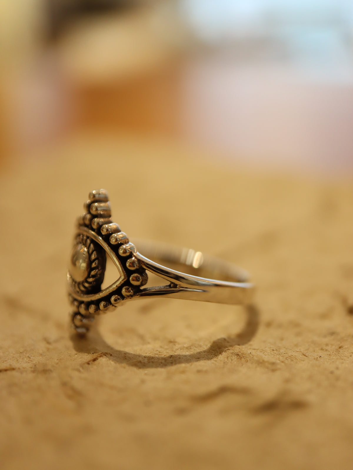 Mystic Evil Eye 925 Silver Ring