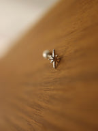 Star Sparkle 925 piercing stud