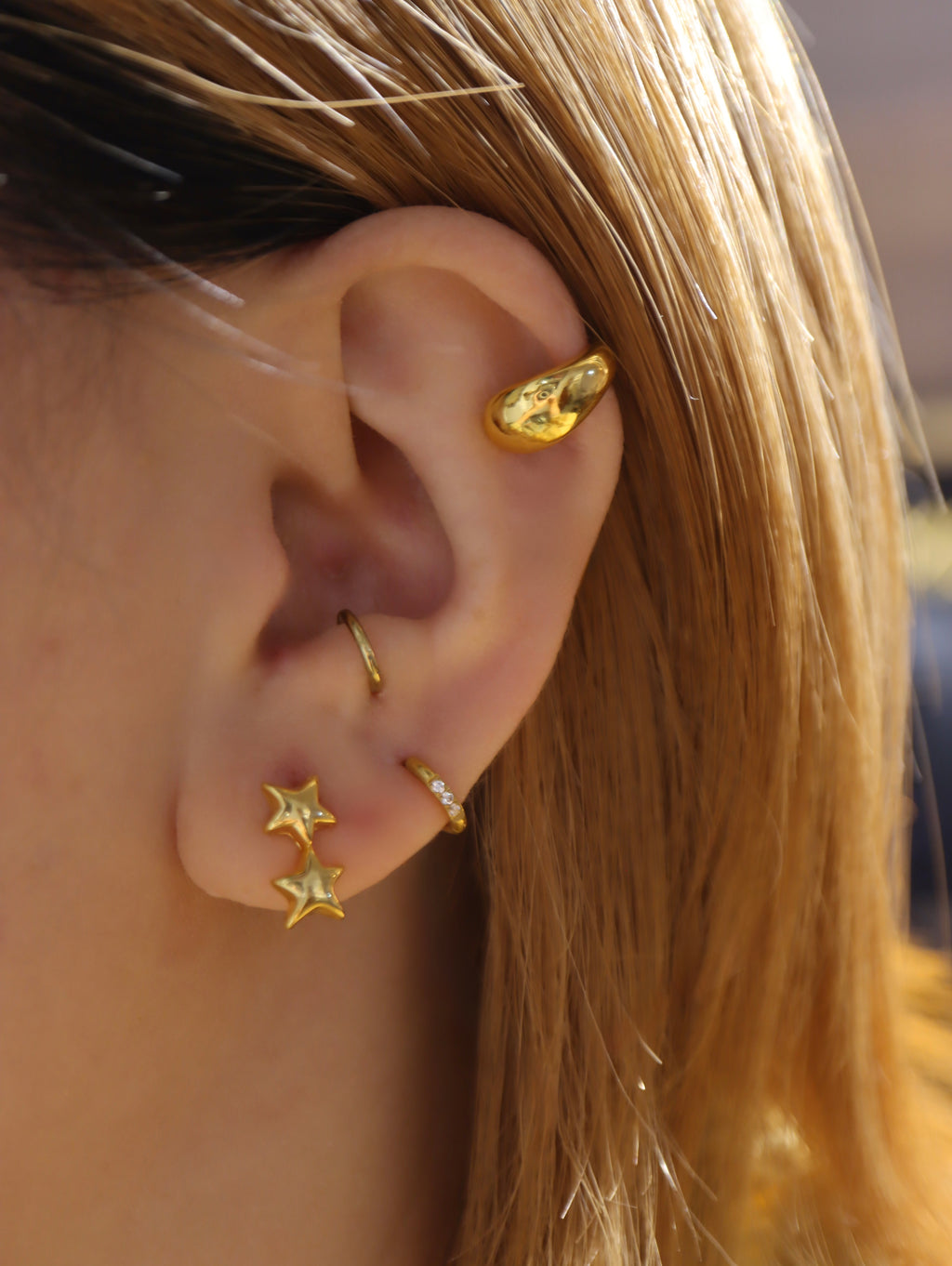 Unisex earclip (1pc)