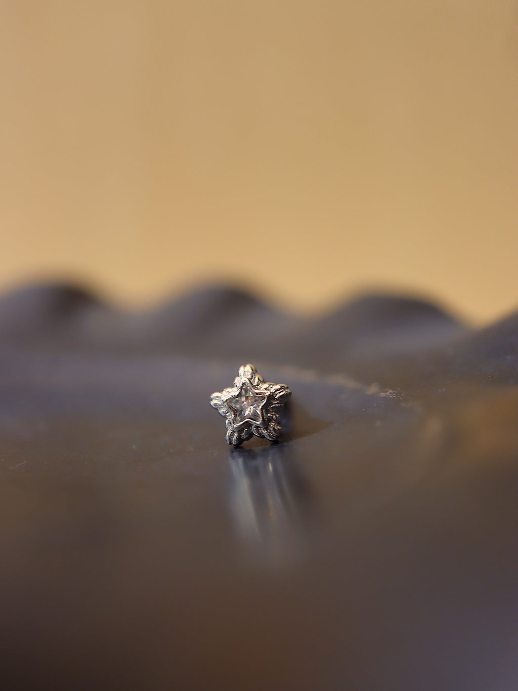 Star cz surgical steel 316L piercing