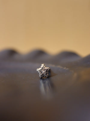 Star cz surgical steel 316L piercing