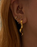 Marquise Trinity Stud Earrings