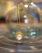 Lumina Orb 925 Silver Necklace