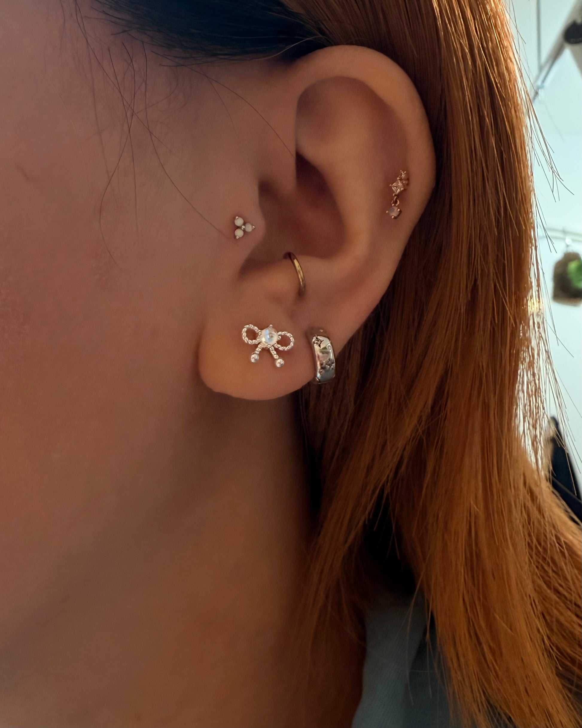 Nebula Whisper 925 Silver Earrings