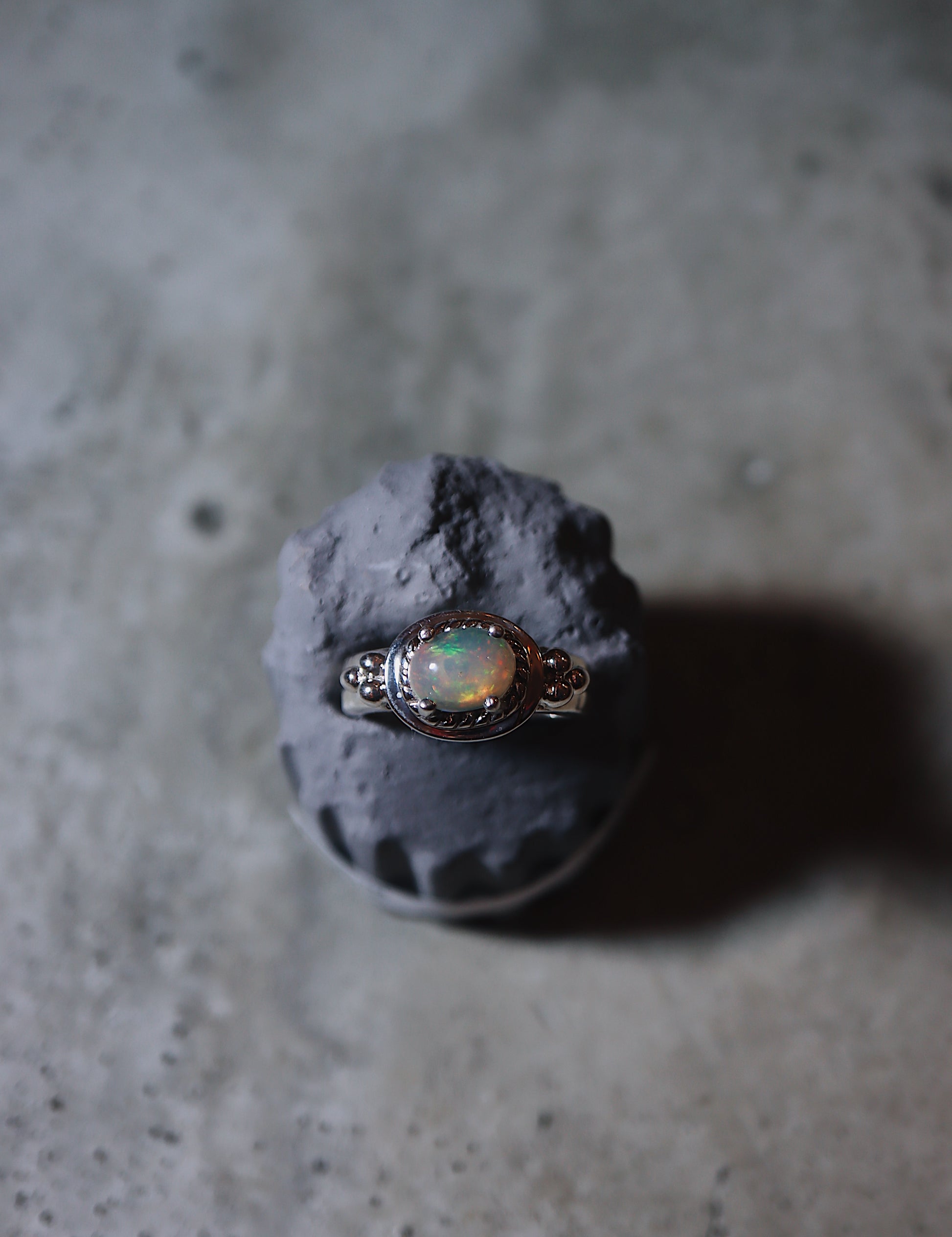 Ethiopian Opal silver925 ring