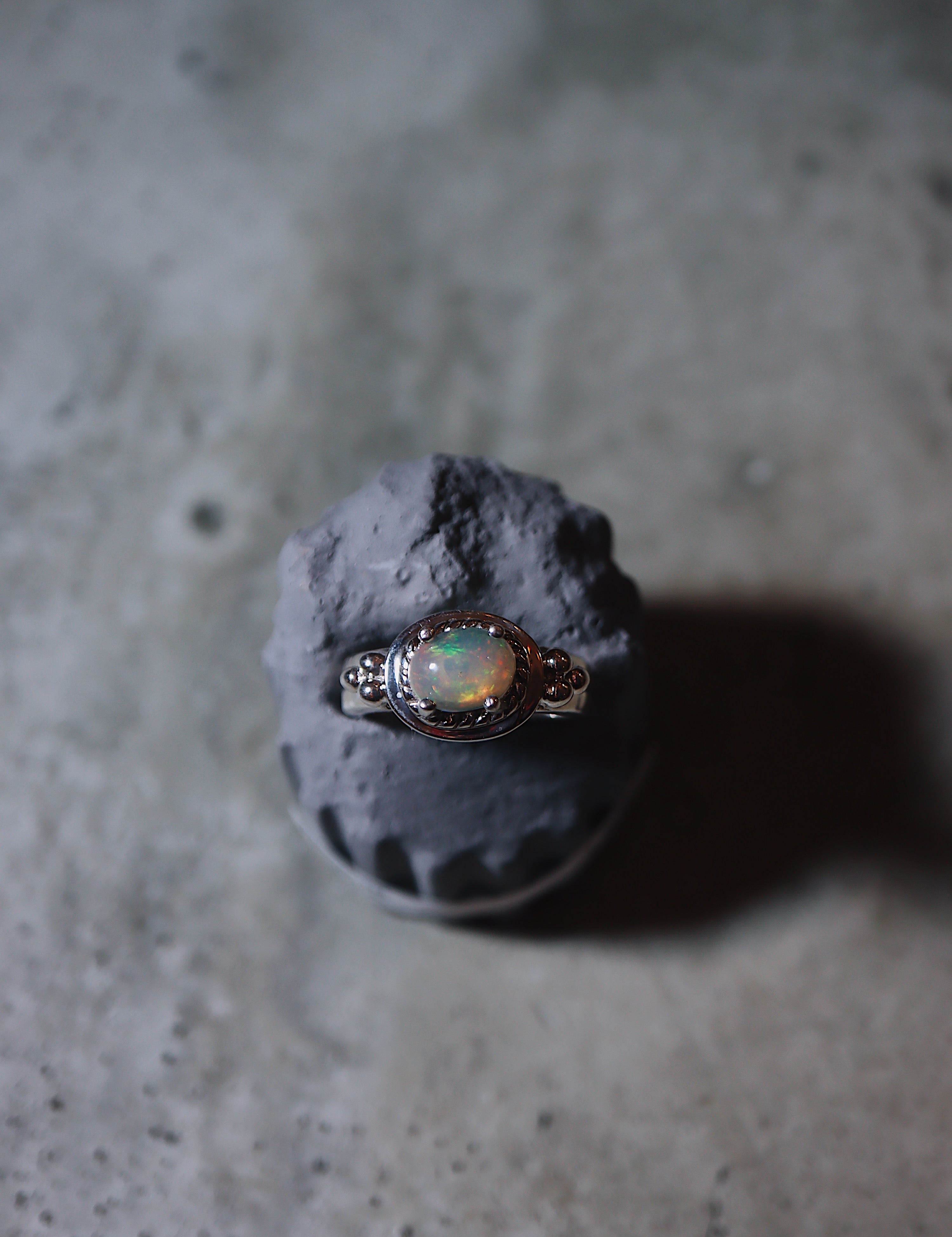 Ethiopian Opal silver925 ring