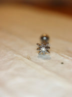 Astra stud surgical steel piercing (1pc)