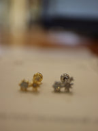 Aura Starburst Surgical Steel Stud Earring Piercing (1pc)