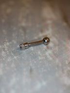 Mini stud cz surgical steel Earring Piercing (1pc)