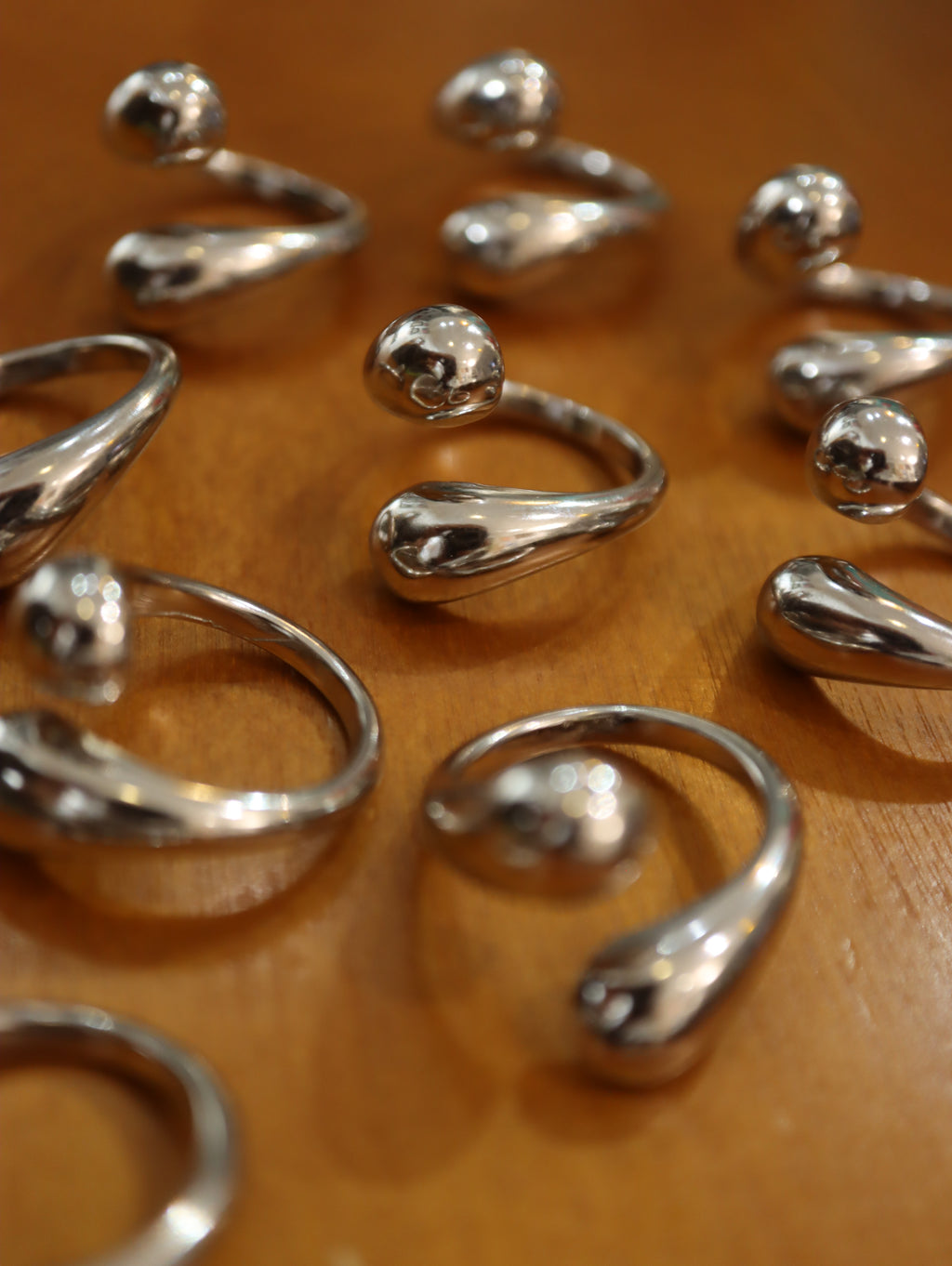 Wrap around stainless steel ring