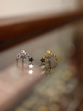 Crescent star 925 silver piercing (1pc)