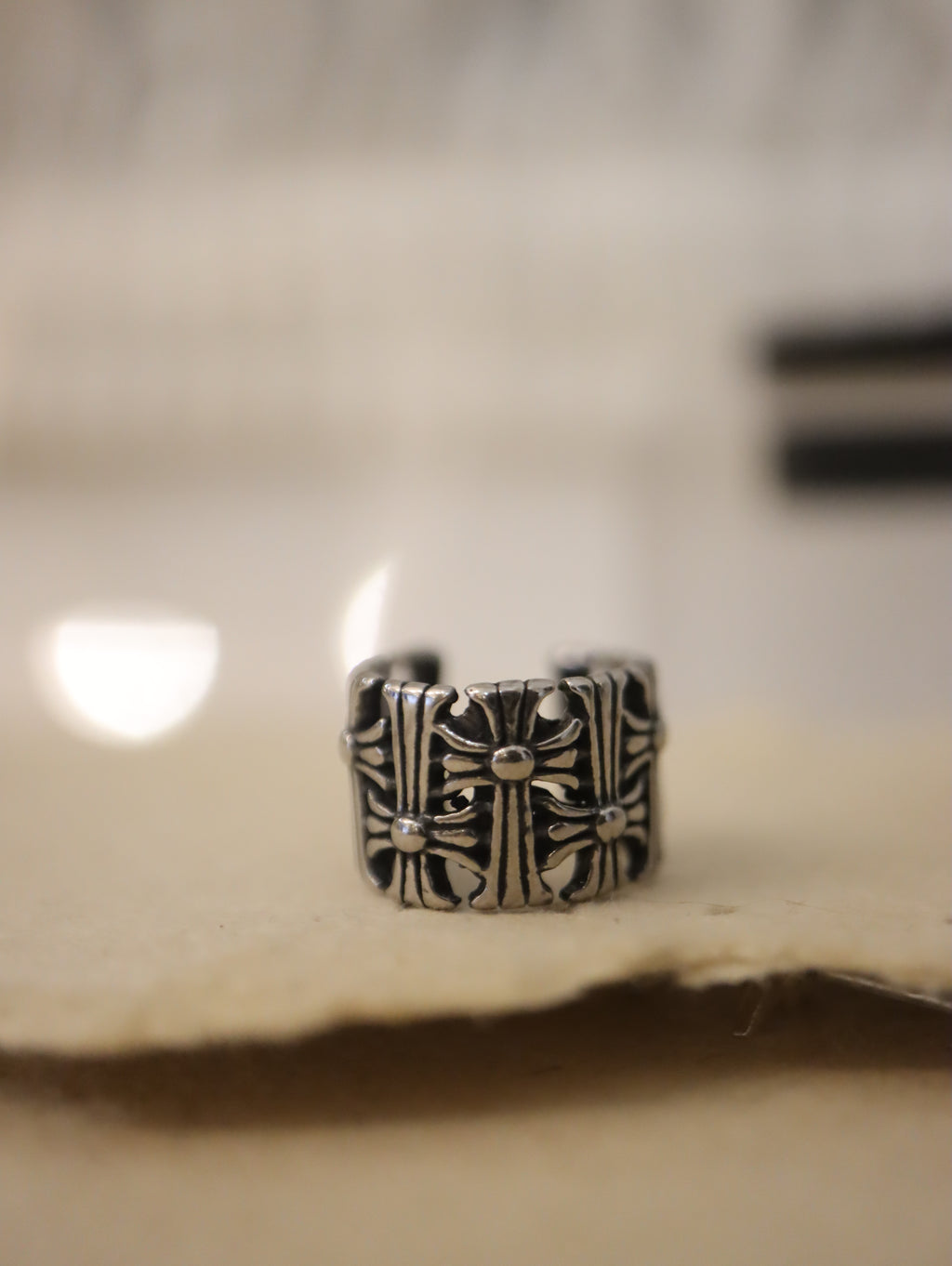 Vesper Cross Band Unisex Earcuff