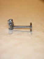 G23 Titanium Stella Fan Flat Back Piercing Earring (1pc)