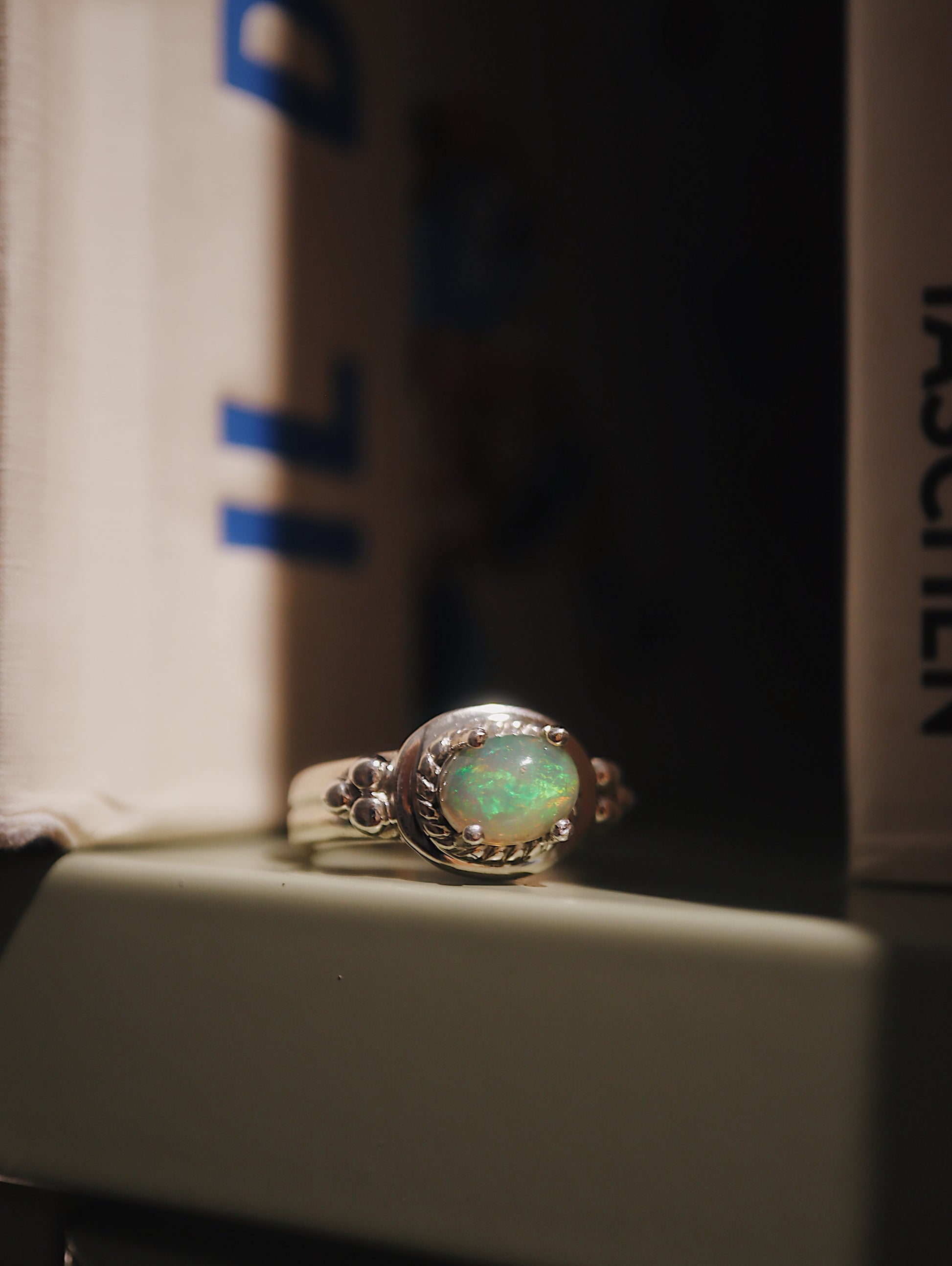 Ethiopian Opal silver925 ring