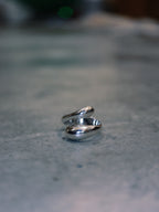 Vortex silver925 pinky ring (free size)