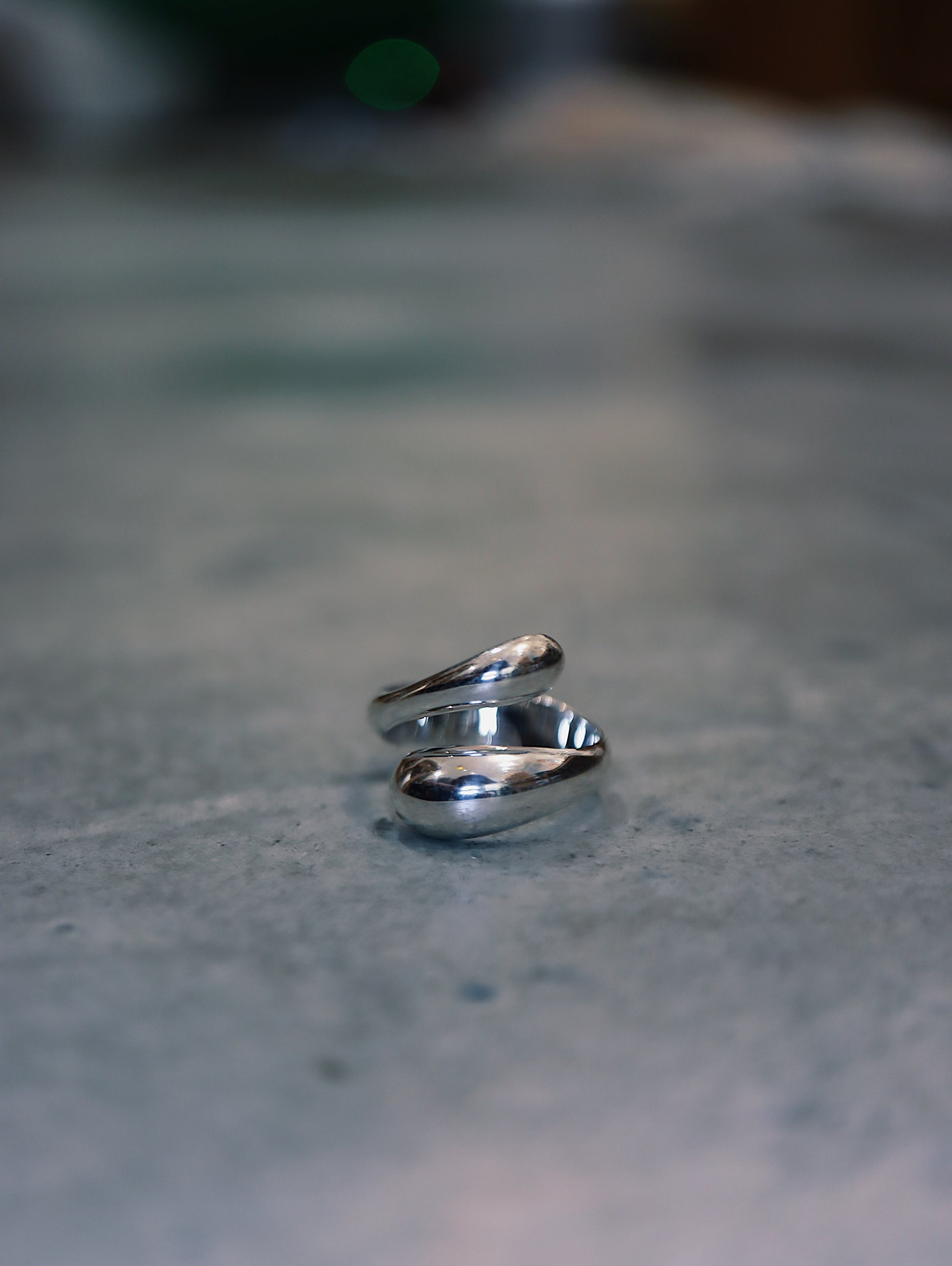 Vortex silver925 pinky ring (free size)