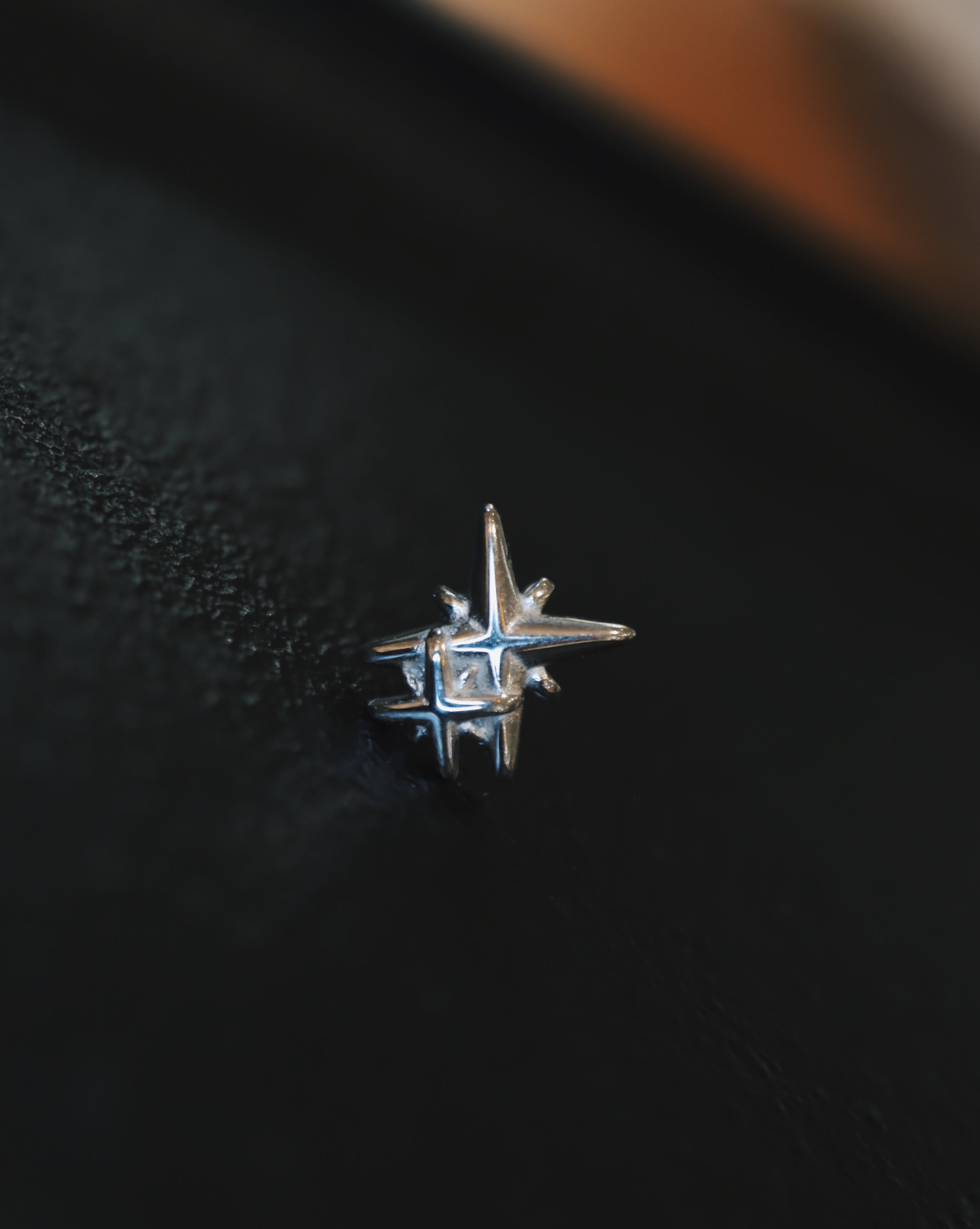 Sparkle stars surgical steel stud earrings ✨
