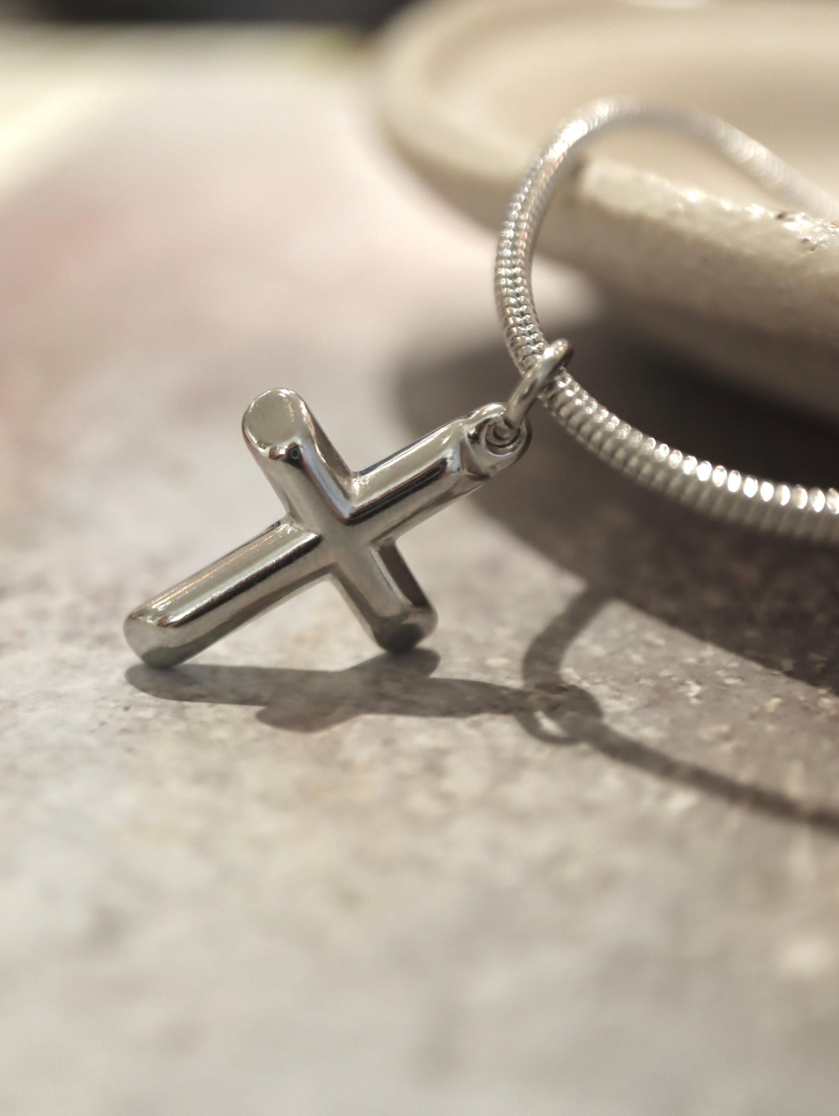Cross Unisex Stainless Steel Necklace