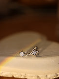 Astra Drop Stud 925 silver Piercing Earring (1pc)