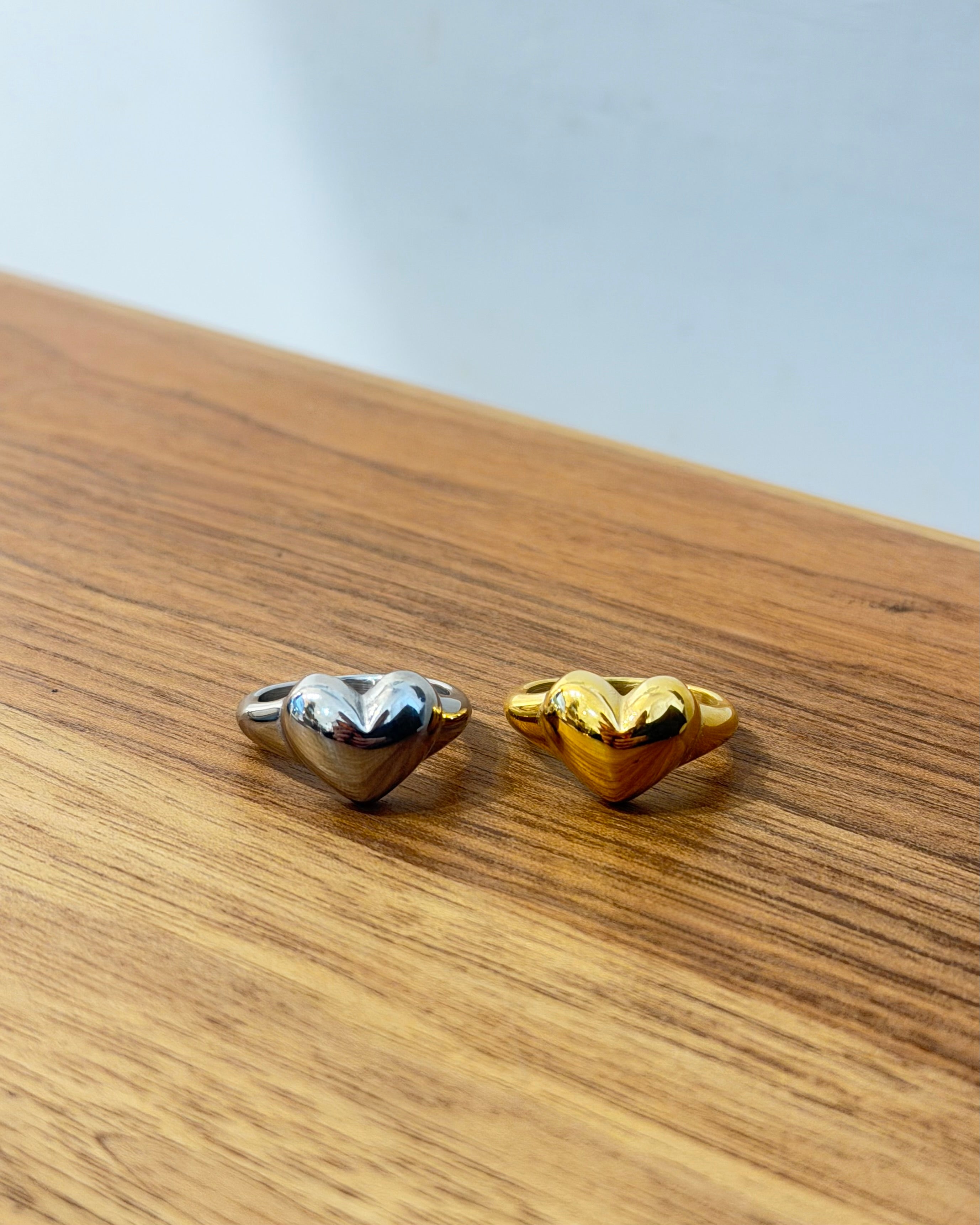 Everyday Heart Stainless Steel Ring