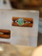 Ethiopian Opal 925 silver ring