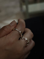 Seren Drift Silver925 Ring (free size)