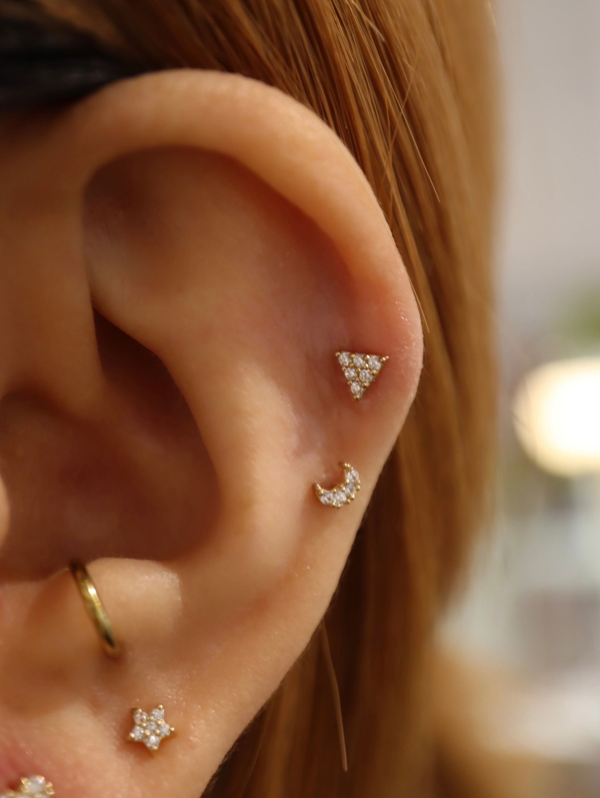 Celestial Whispers Stud Set (4pcs)