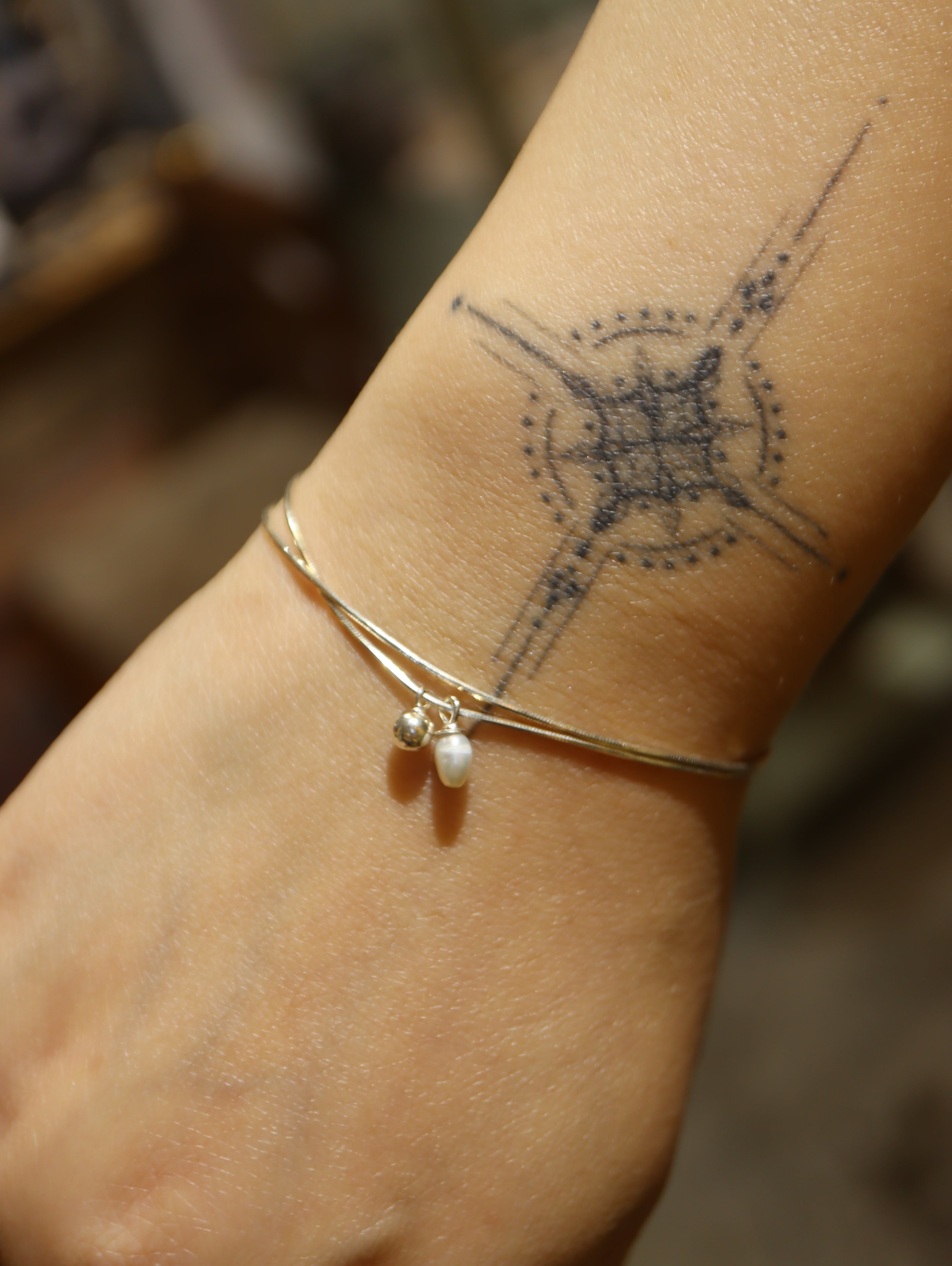 Amara Dual 925 Silver Bracelet