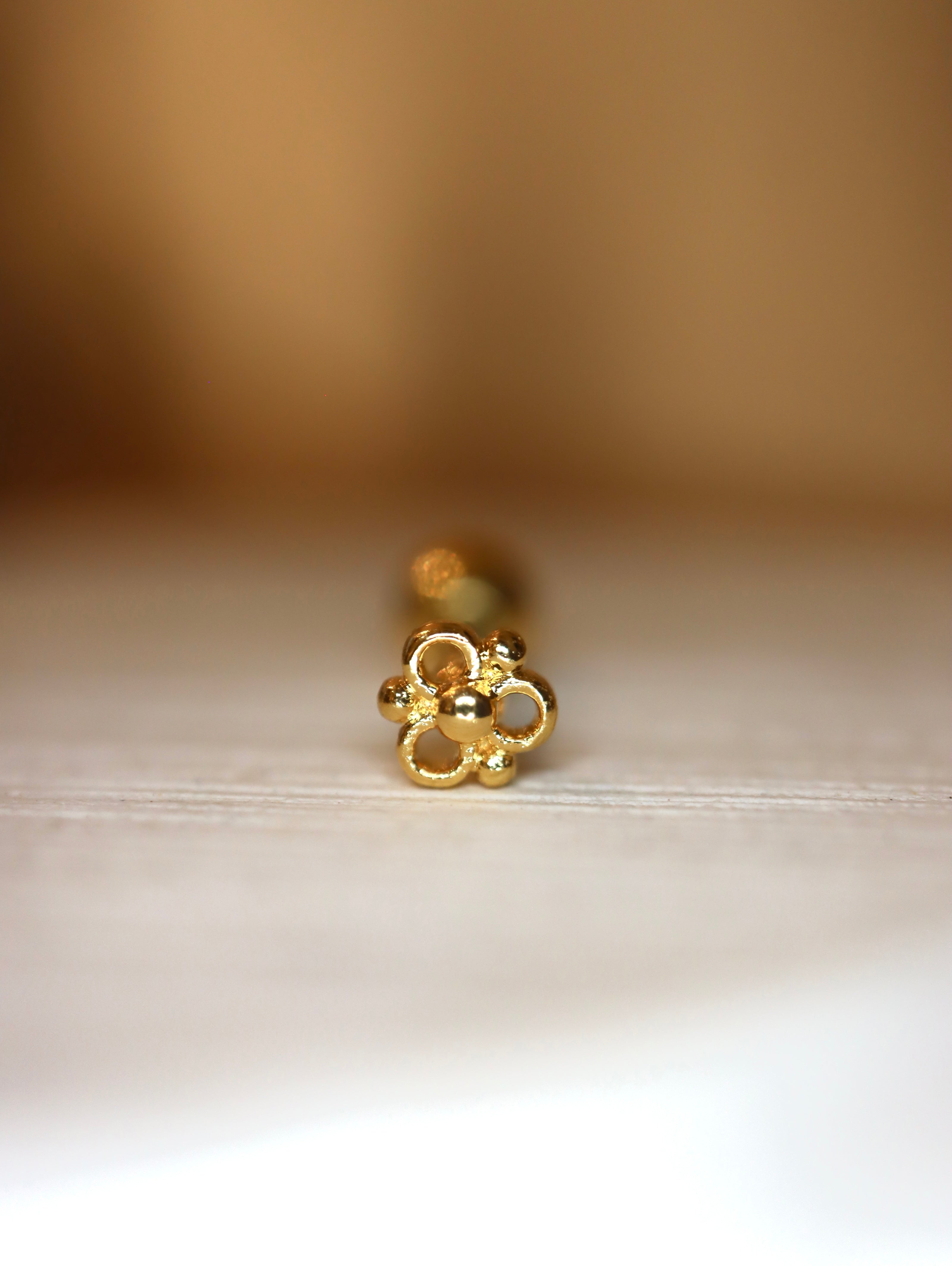 Lattice Mini Stud Surgical Steel Piercing (1pc)