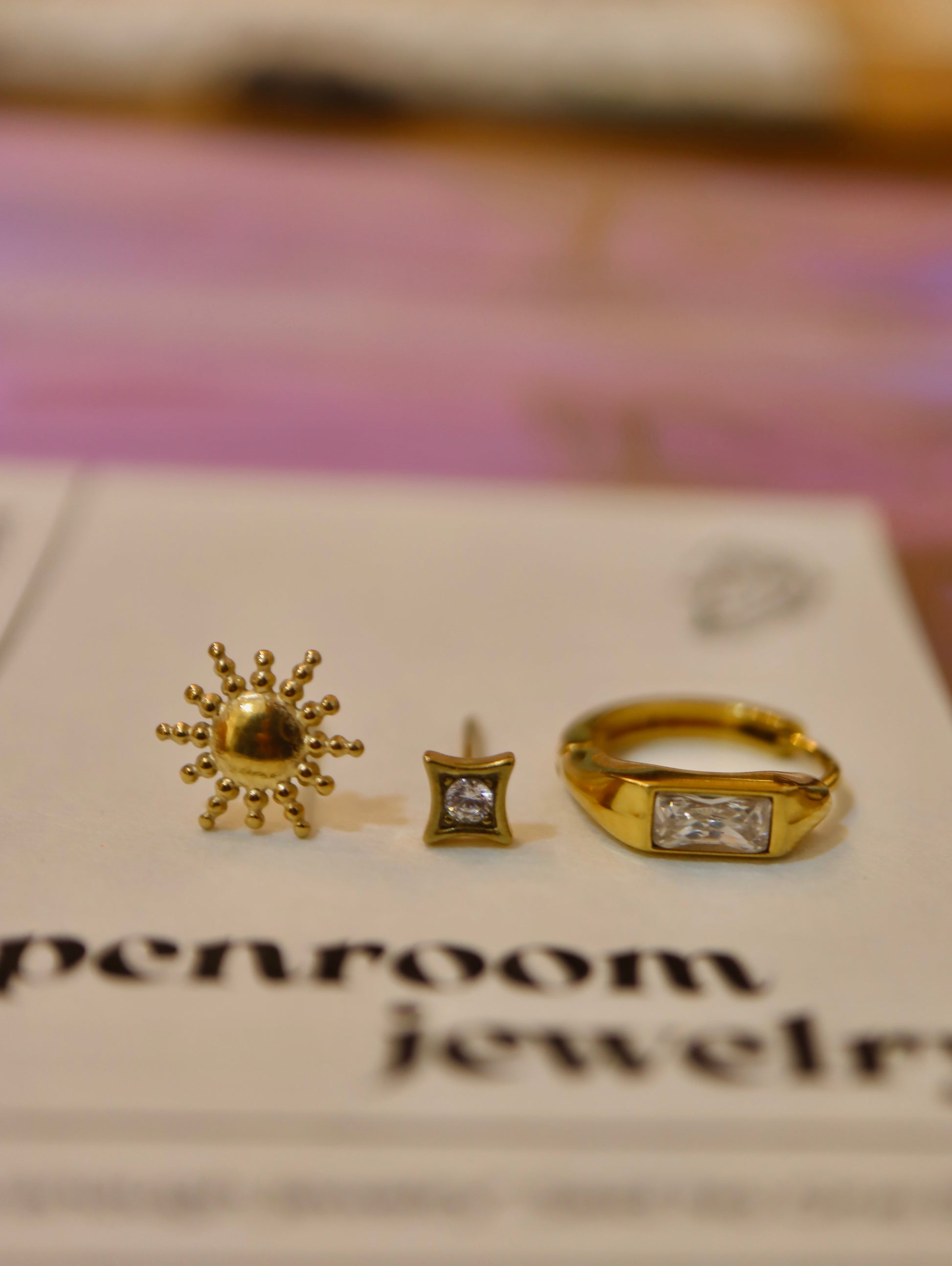 Stainless Steel ☀️ Sun Earrings