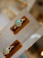 Ethiopian Opal 925 silver ring