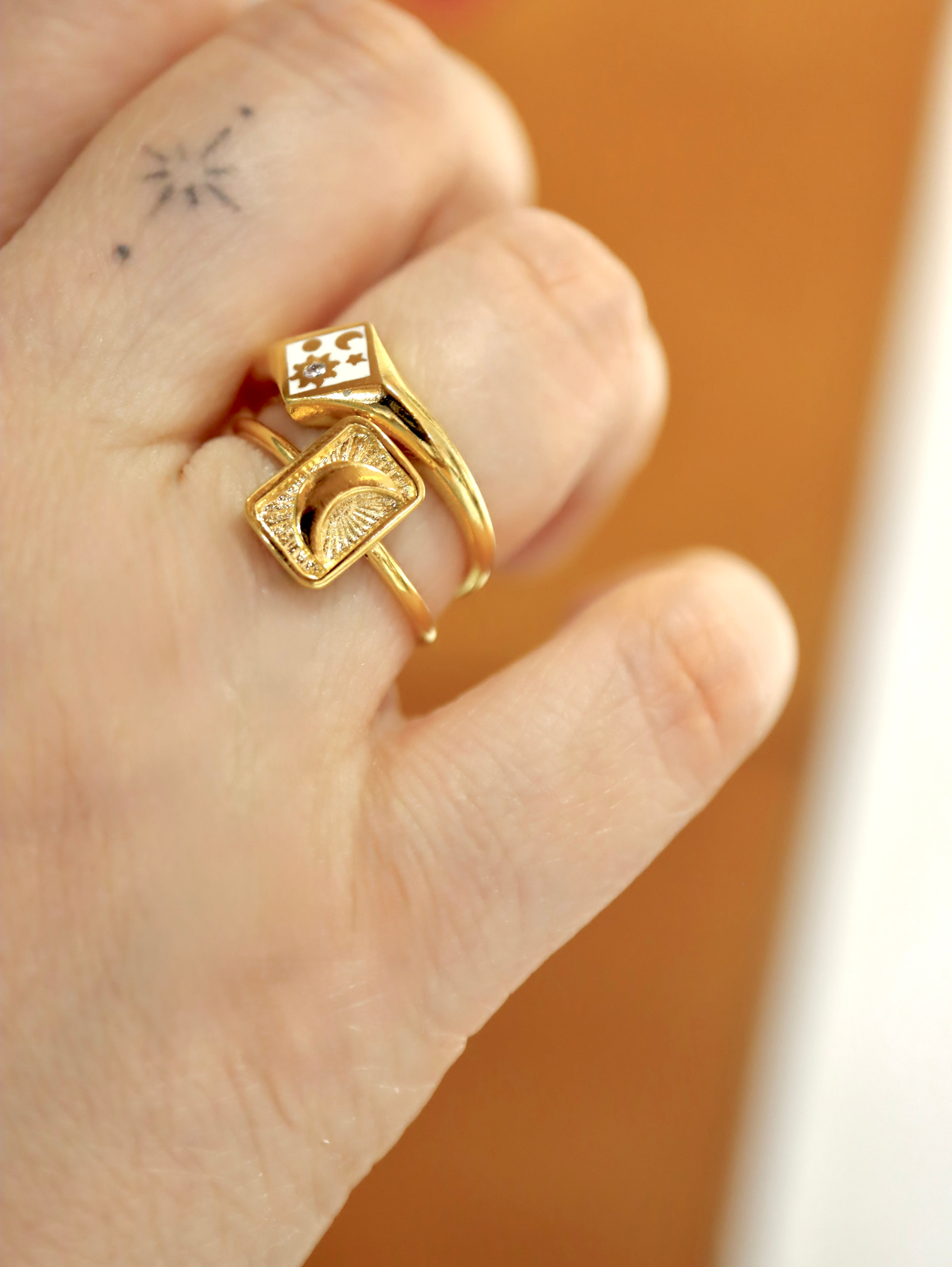 Luna Tarot Brass Ring