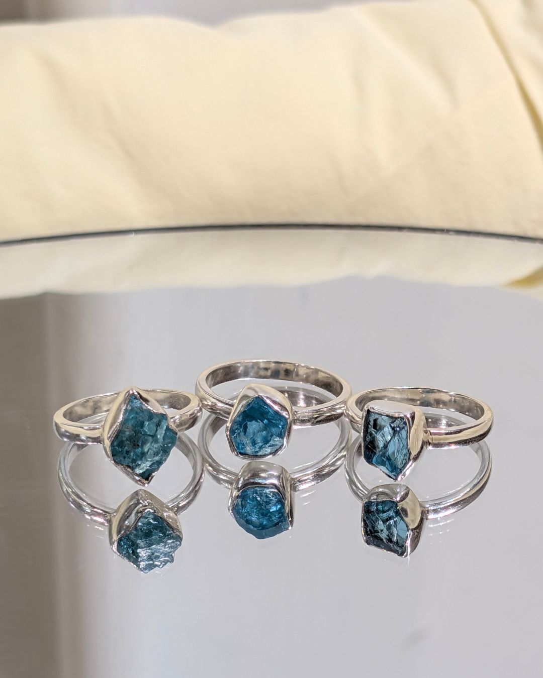 Apatite 925 Silver Ring