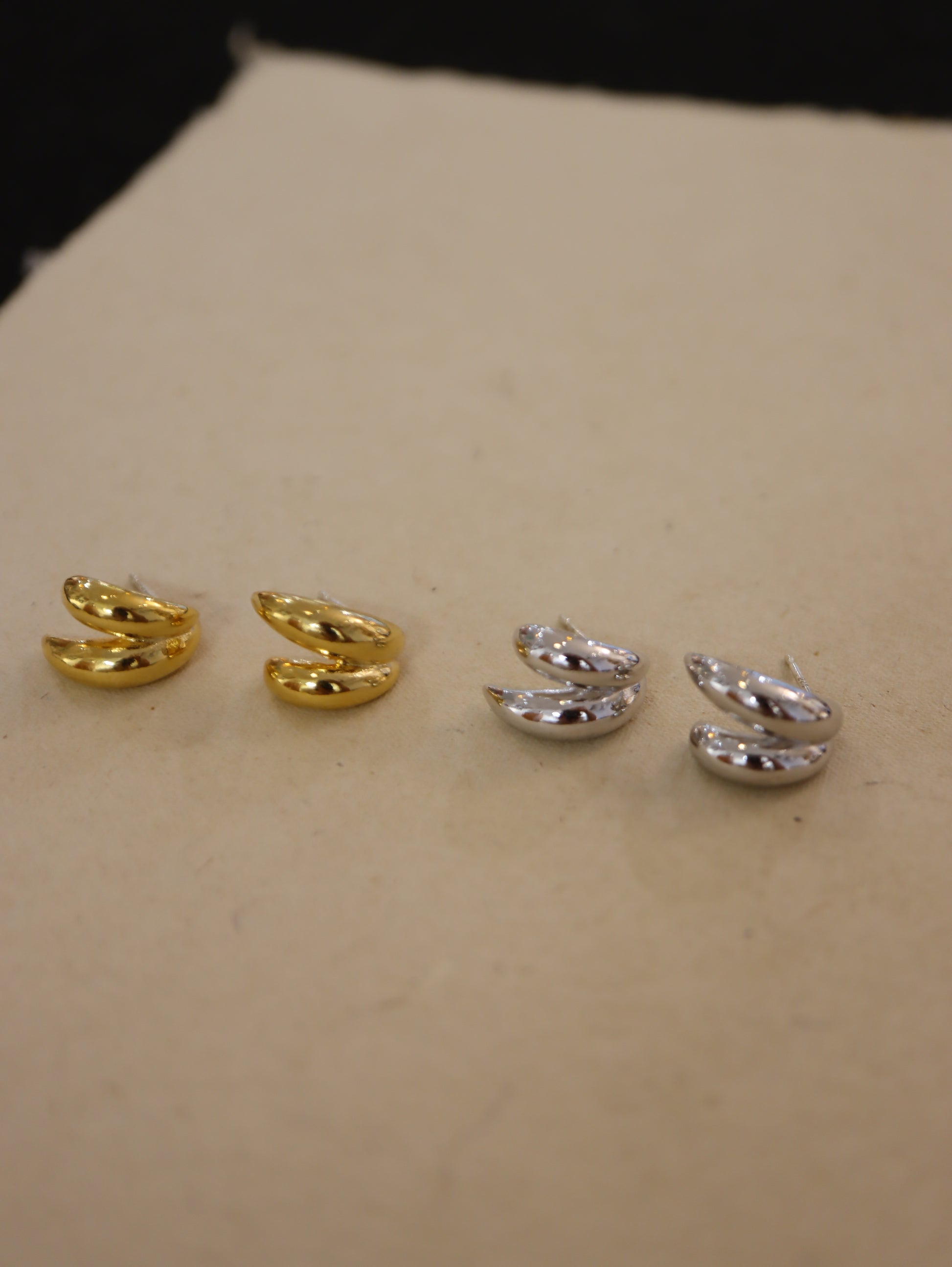 Double Arc Earrings