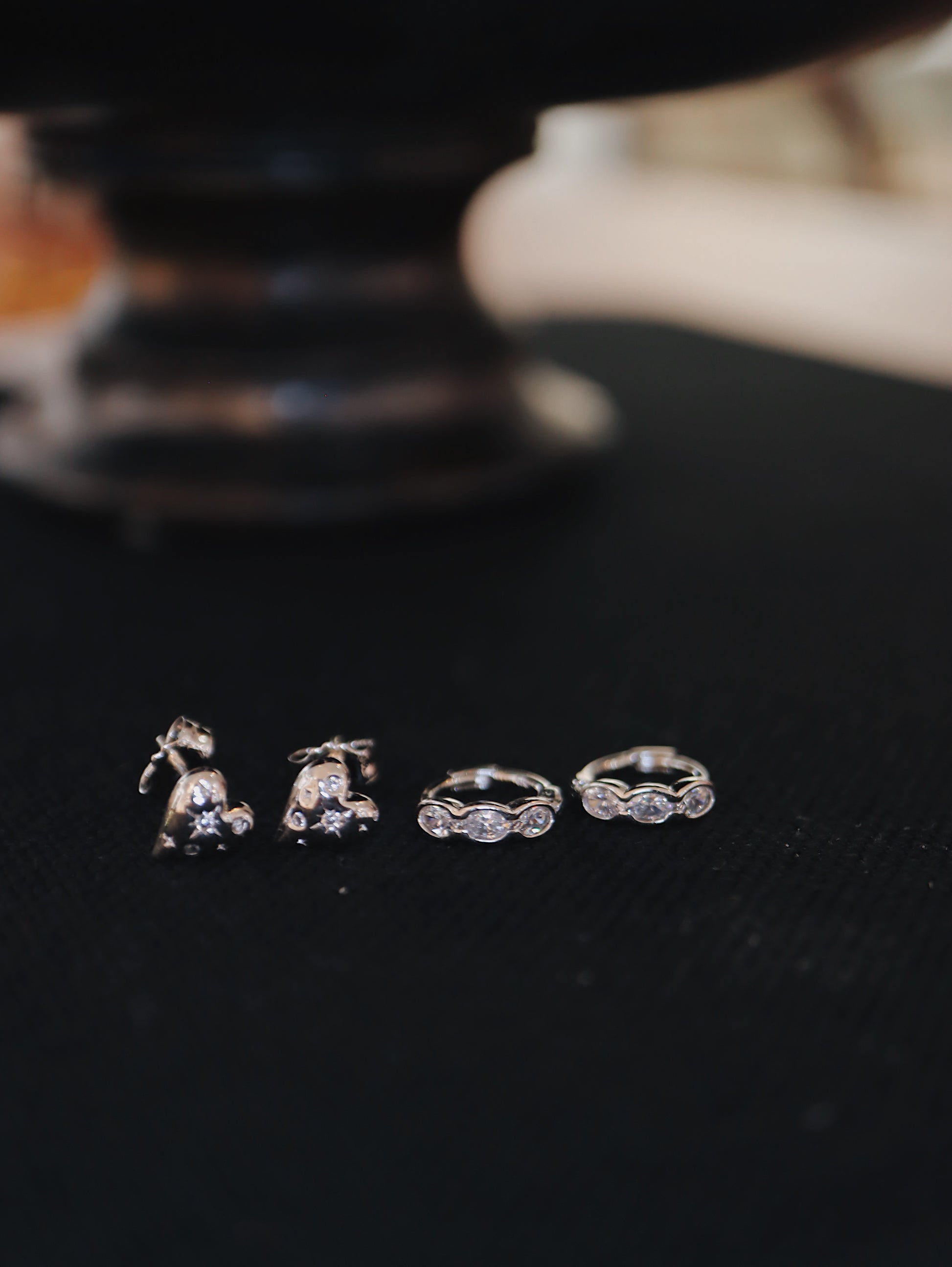 Lumina Trio Silver925 earrings