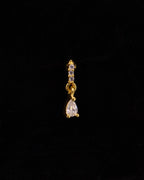 Seraphina Dangle Stud Cz Surgical Steel Earring Piercing (1pc)