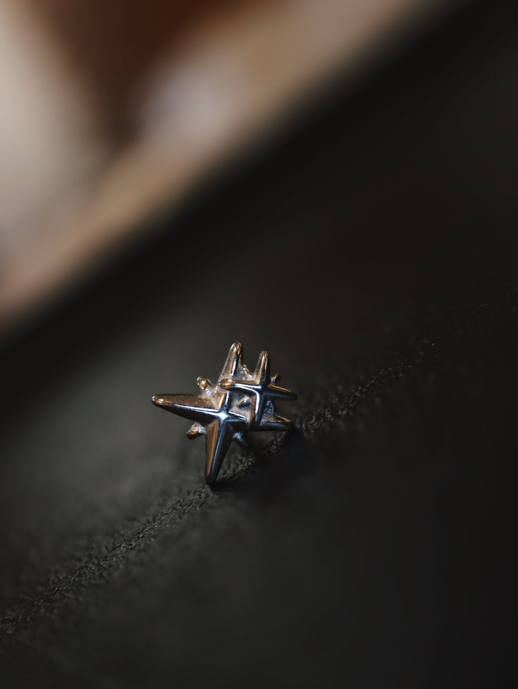 Sparkle stars surgical steel stud earrings ✨