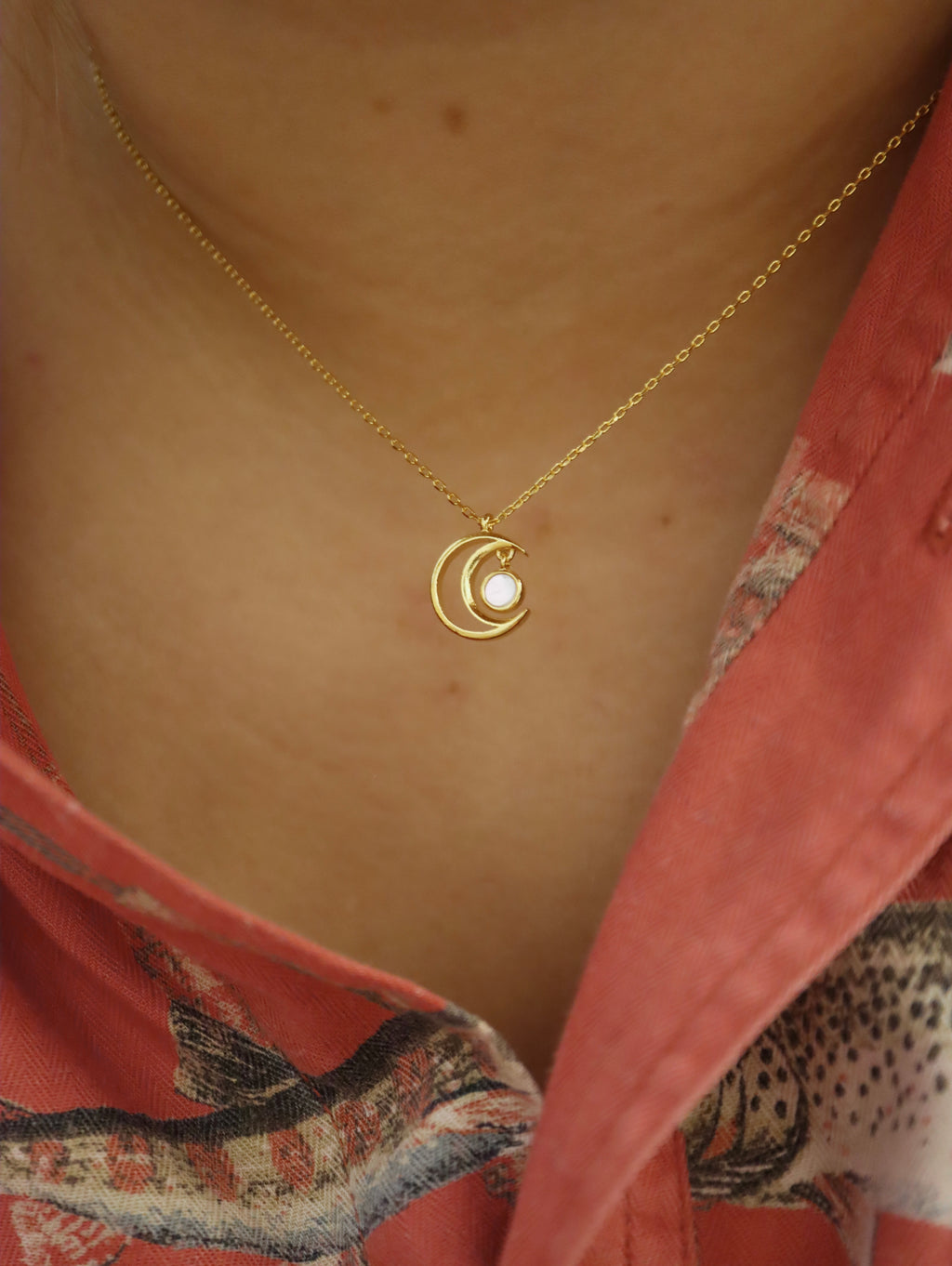 Crescent 🌙 moon necklace