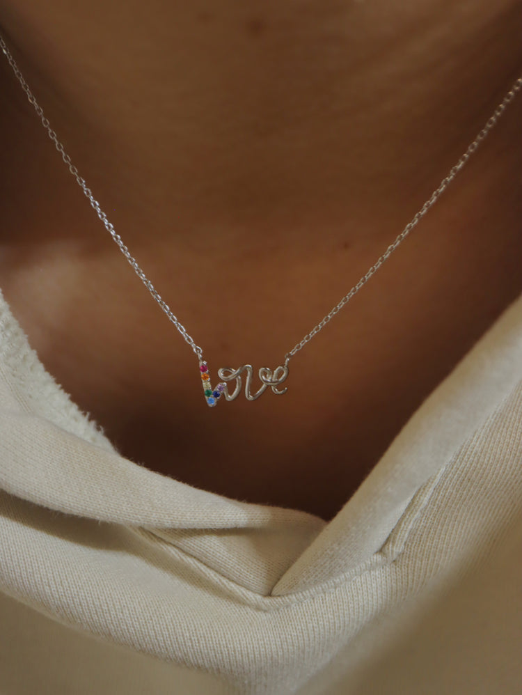 Love 🌈 necklace