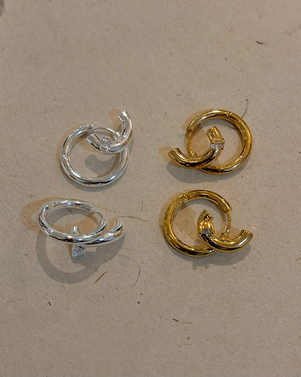 Illusion wrap earrings