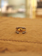Mix tone stainless steel ring