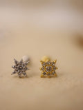 Astral Sparkle 925 Silver Piercing Stud Earring (1pc)