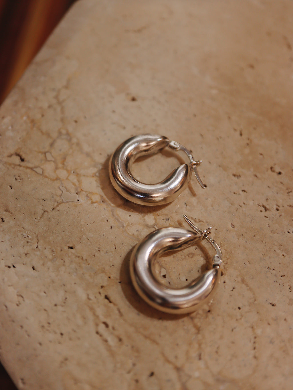 Pure Hoop Silver925 earrings